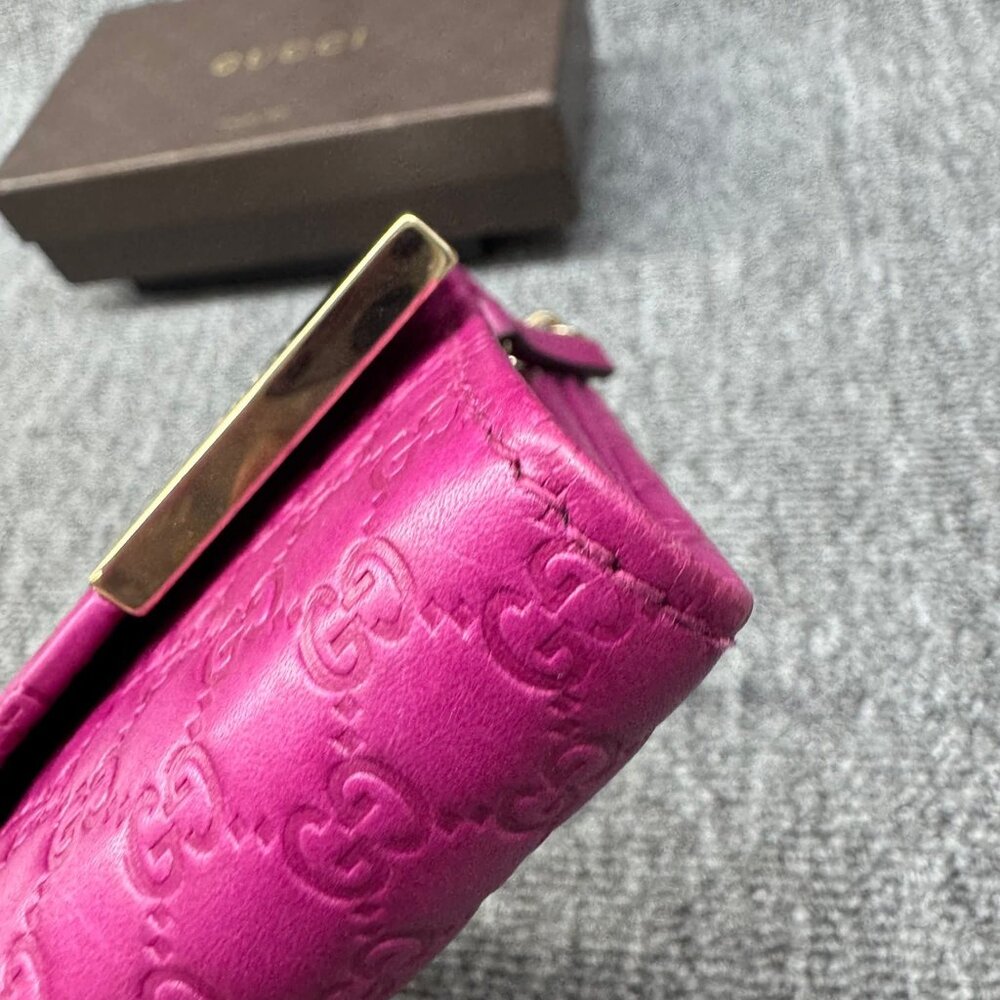 Gucci Leather Wallet on Chain 268-080625 - Picture 8 of 12